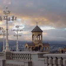 Схема вышивки «Тбилиси»