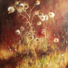 Схема вышивки «Osty jesienne»