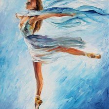 Схема вышивки «Танцовщица»