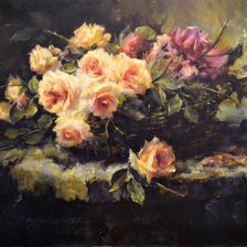 Схема вышивки «Róże I»