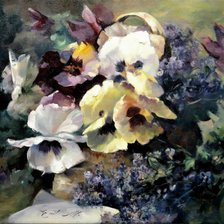 Схема вышивки «Bratki»