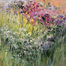 Схема вышивки «Łąki, trawy, kwiaty... II»