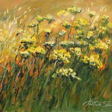 Схема вышивки «Łąki, trawy, kwiaty... XII»