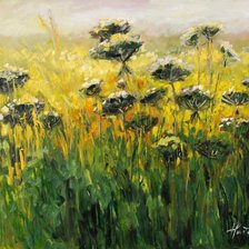 Схема вышивки «Łąki, trawy, kwiaty... XIII»