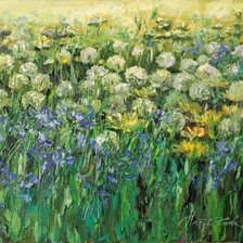 Схема вышивки «Łąki, trawy, kwiaty... XIV»