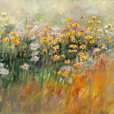 Схема вышивки «Łąki, trawy, kwiaty... XVII»