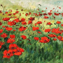 Схема вышивки «Łąki, trawy, kwiaty... XVIII»