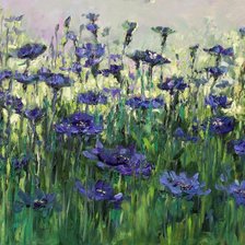 Схема вышивки «Łąki, trawy, kwiaty... XX»