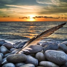 Схема вышивки «морские камни»