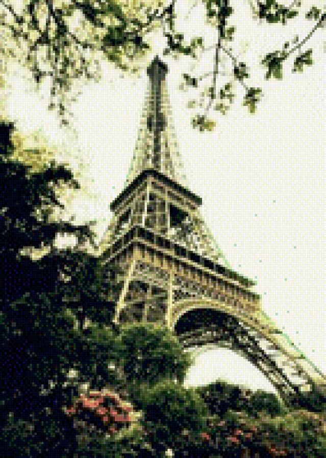 №717311 - эйфелева башня, париж, франция, пейзаж, столицы, города - предпросмотр