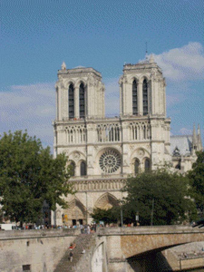 Notre-dame de Paris - романтика, париж, любовь, собор, франция, башня - предпросмотр