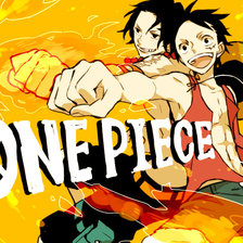 Схема вышивки «One piece»