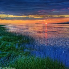 Схема вышивки «закат 2»