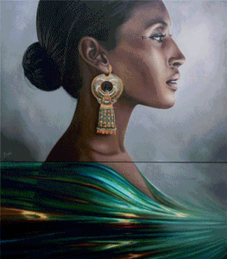 Царица - африка, царица, девушка, египет - предпросмотр