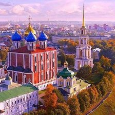 Схема вышивки «Рязанский Кремль»