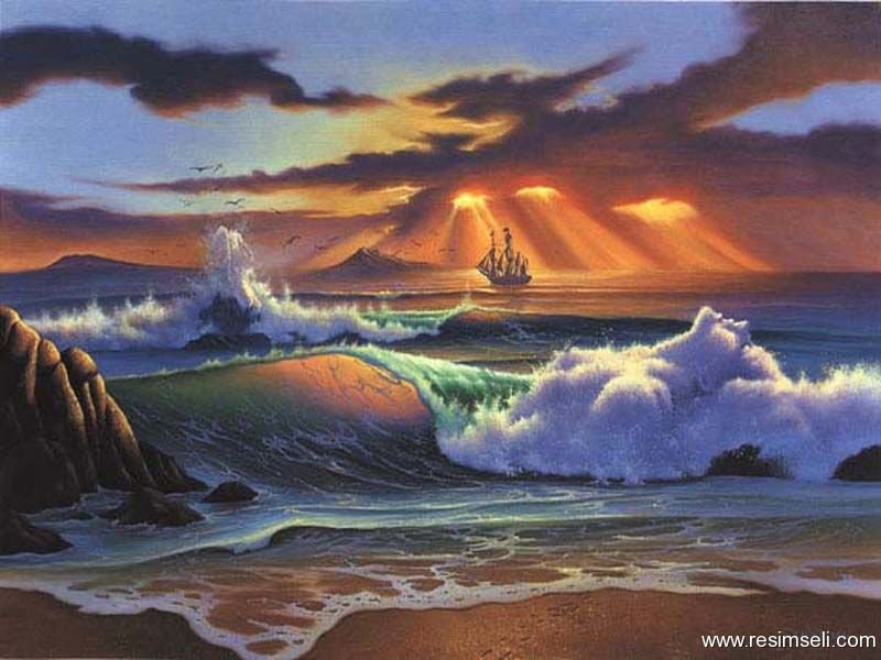 закат - море ветер простор - оригинал