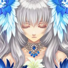 Схема вышивки «девочка»