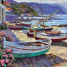 Схема вышивки «Средиземноморье»