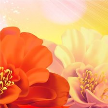 Схема вышивки «цветы»