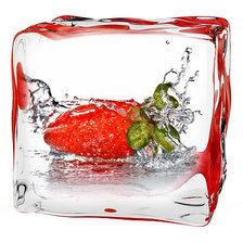 Схема вышивки «кубики льда»