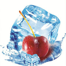 Схема вышивки «зимняя вишня»