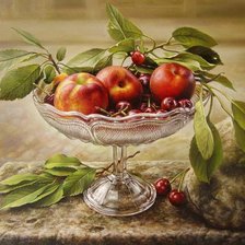 Схема вышивки «серия "фрукты"»