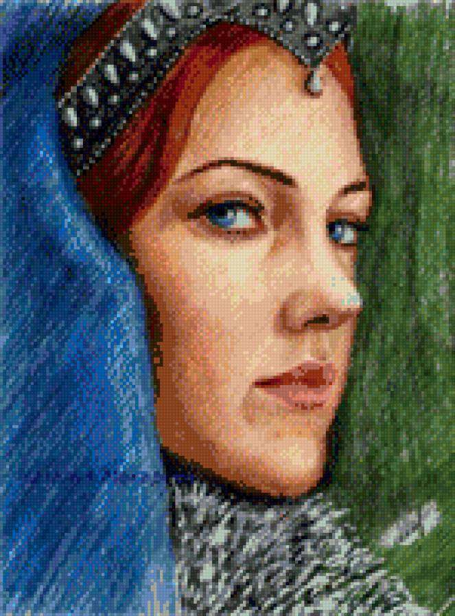 Хюррем - девушка, портрет - предпросмотр