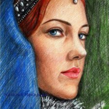 Схема вышивки «Хюррем»