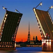 Схема вышивки «Питер»