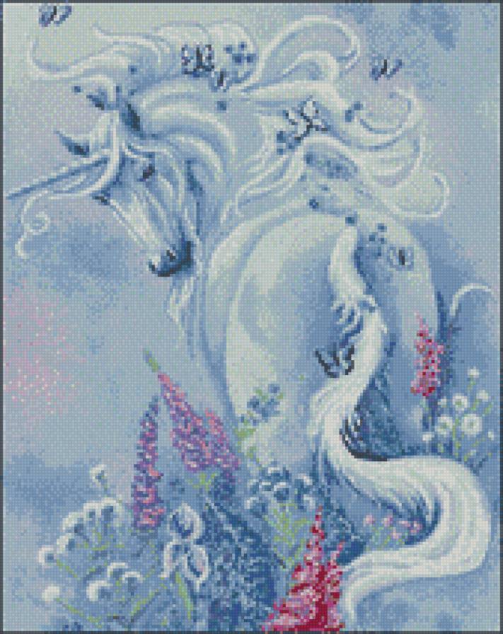 Единорог - животные, фентези - предпросмотр