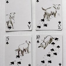 Схема вышивки «карты»