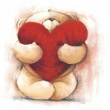 Схема вышивки «мишка»