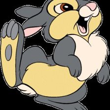 Схема вышивки «заяц»