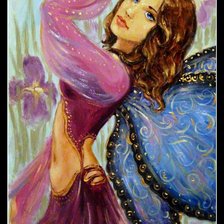 Схема вышивки «женский образ»