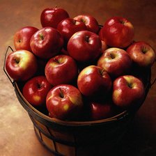 Схема вышивки «яблоко»