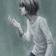 Схема вышивки «тетрадь смерти эл»