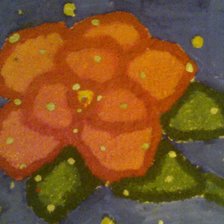 Схема вышивки «ночная роза»