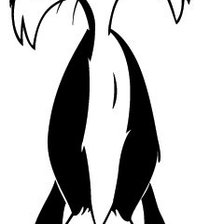 Схема вышивки «котик»