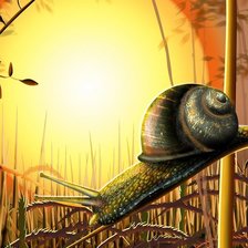 Схема вышивки «Улитка»