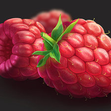 Схема вышивки «малинка»