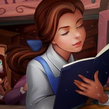 Схема вышивки «Белль»