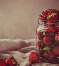 Схема вышивки «Клубника»