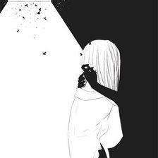 Схема вышивки «С тенью...»