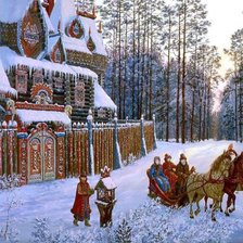 Схема вышивки «skazka»