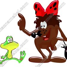 Схема вышивки «зюзюка»