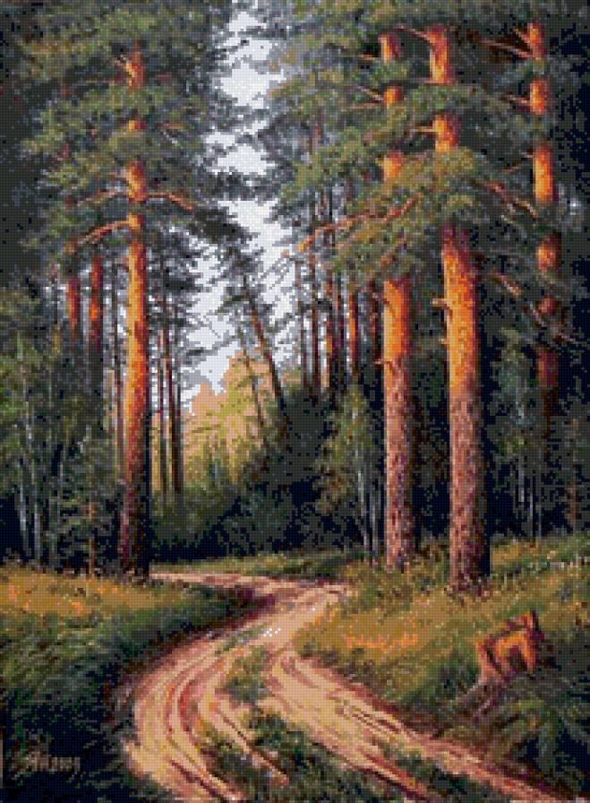 картина - природа, пейзаж - предпросмотр