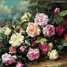 Схема вышивки «картина»