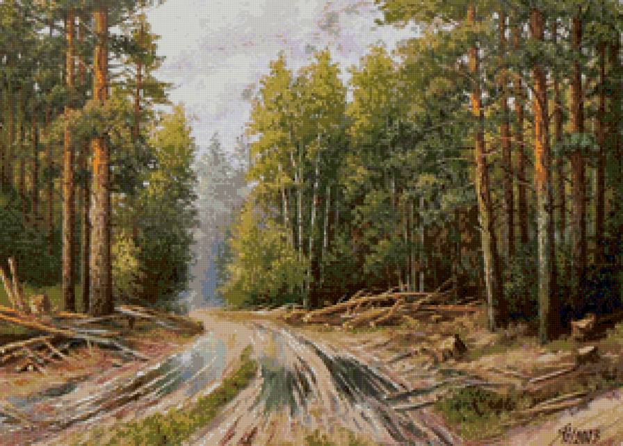 картина - природа, пейзаж - предпросмотр