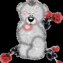 Схема вышивки «мишка тедди»