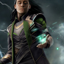 Схема вышивки «Локи»